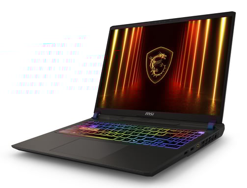 MSI Vector 16 HX AI A2XWIG-015EN Laptop Intel Core Ultra 9 275HX 40,6 cm (16'') Quad HD+ 32 GB DDR5-SDRAM 1 TB SSD NVIDIA GeForce RTX 5080 Wi-Fi 7 (802.11be) Windows 11 Home Inglese Grigio
