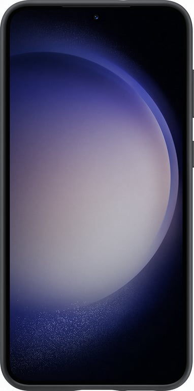 Coque Samsung G S23+ 5G Silicone avec lanière Noire Samsung
