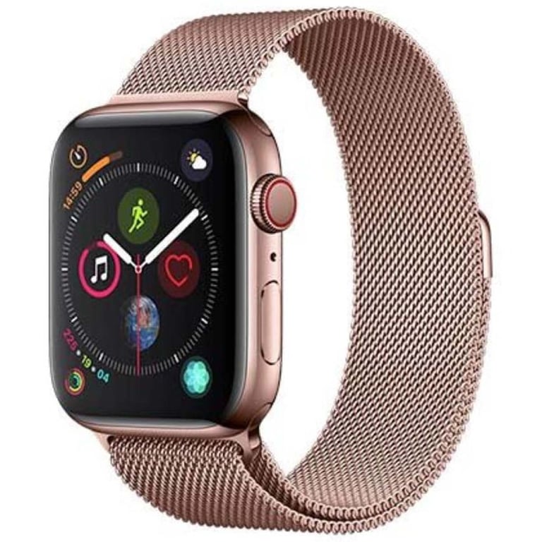 Bracelet pour Apple Watch 42 / 45 / 49mm Élégant en Maille Milanaise Neuf - vue 2
