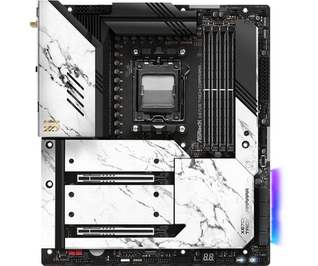 Asrock X670E Taichi Carrara AMD X670 Emplacement AM5 ATX étendu