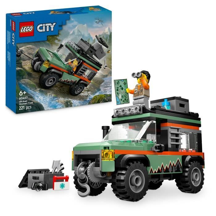 Lego City Le Camion 4x4 Tout terrain 60447 Lego La Boite - vue 4