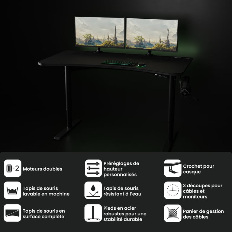 Arena Moto Gaming Desk BUREAU GAMING Neuf - vue 2
