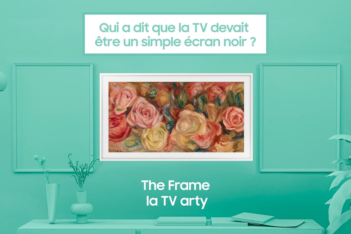 Samsung The Frame TV QLED 55'' 2024 - vue 4