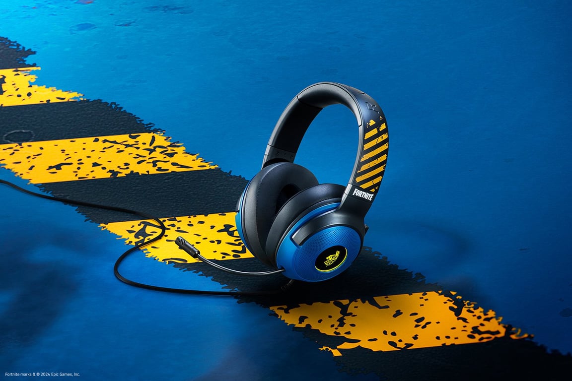 Razer Kraken v3 X Fortnite Edition - vue 3