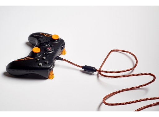 Thrustmaster GP XID PRO eSport edition Negro, Naranja Gamepad Analógico/Digital PC