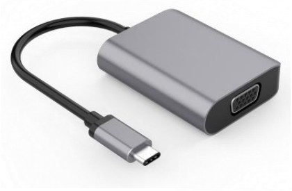 DLH DY-TU4212 Adaptador gráfico USB Negro, Plata