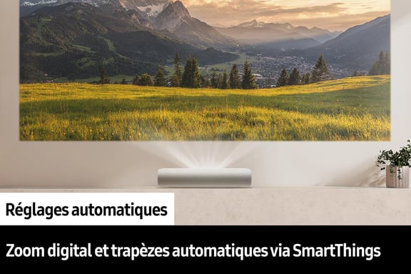 Samsung Premiere LPU7D, proiettore a ottica ultra corta 4K 2024