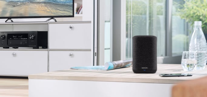 Denon Home 150 Negro Inalámbrico y alámbrico
