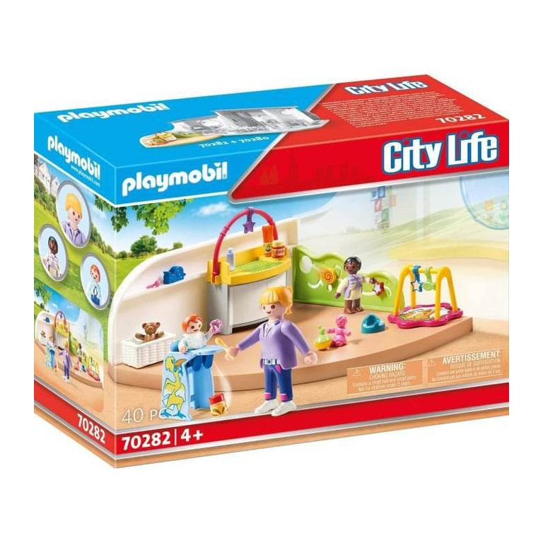 Espace Crèche Pour Bébés City Life 70282 Playmobil La Boîte