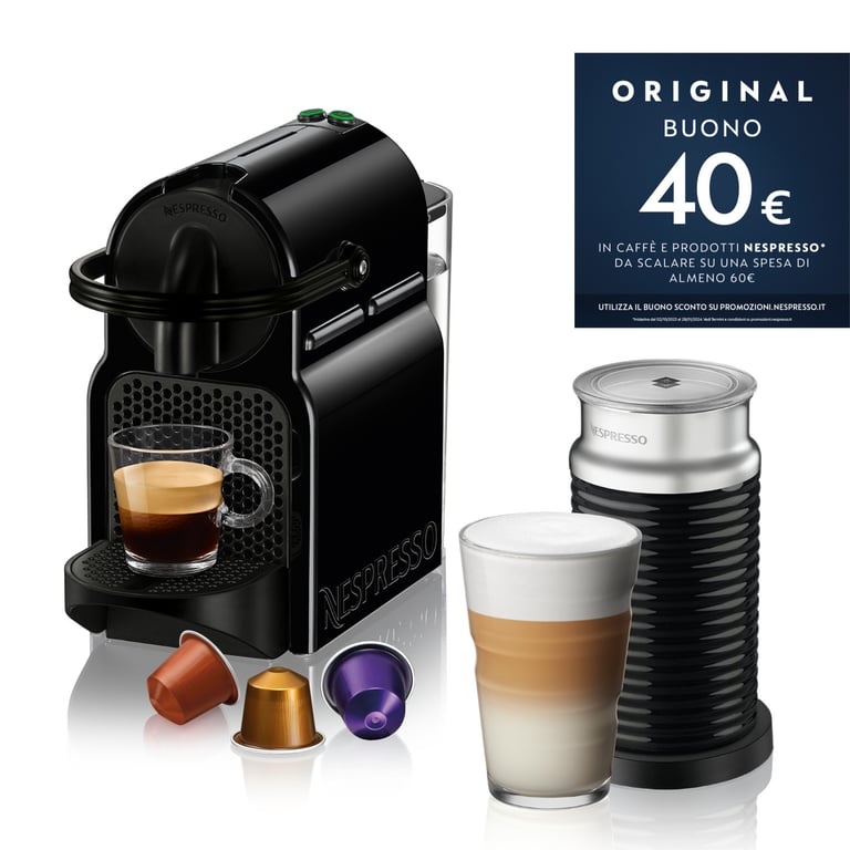 Cafetière De'Longhi Nespresso Inissia EN 80.BAE – 0,7L, Automatique, 1260W - vue 3