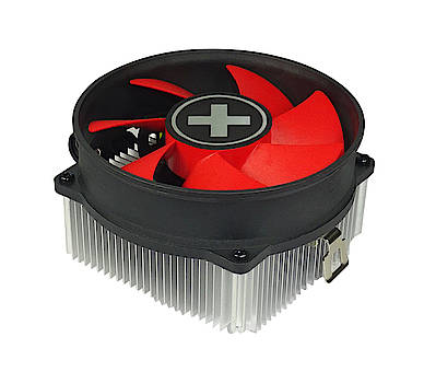Xilence XC035 Sistema di raffreddamento per computer Raffreddatore per processore 9,2 cm Nero, rosso