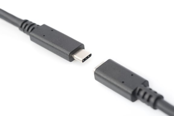 Digitus USB Tipo-C, Gen. 2, cavo di prolunga da Tipo-C a C