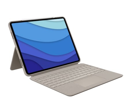 Logitech Combo Touch for iPad Pro 12.9-inch (5th generation) - Neuf Sable - vue 2