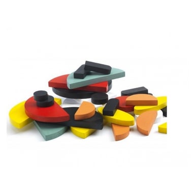 Ze Geoanimo Puzzle de madera de Djeco - Diversión educativa para niños