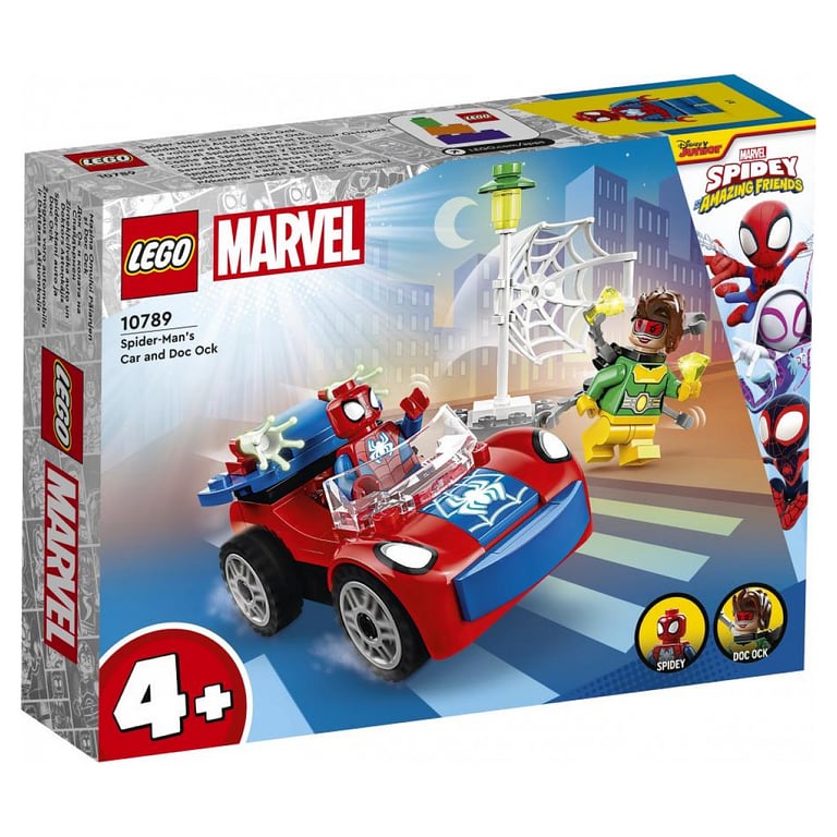 Jeu De Construction Voiture Spiderman +doc Octopus Lego La Boîte - vue 3