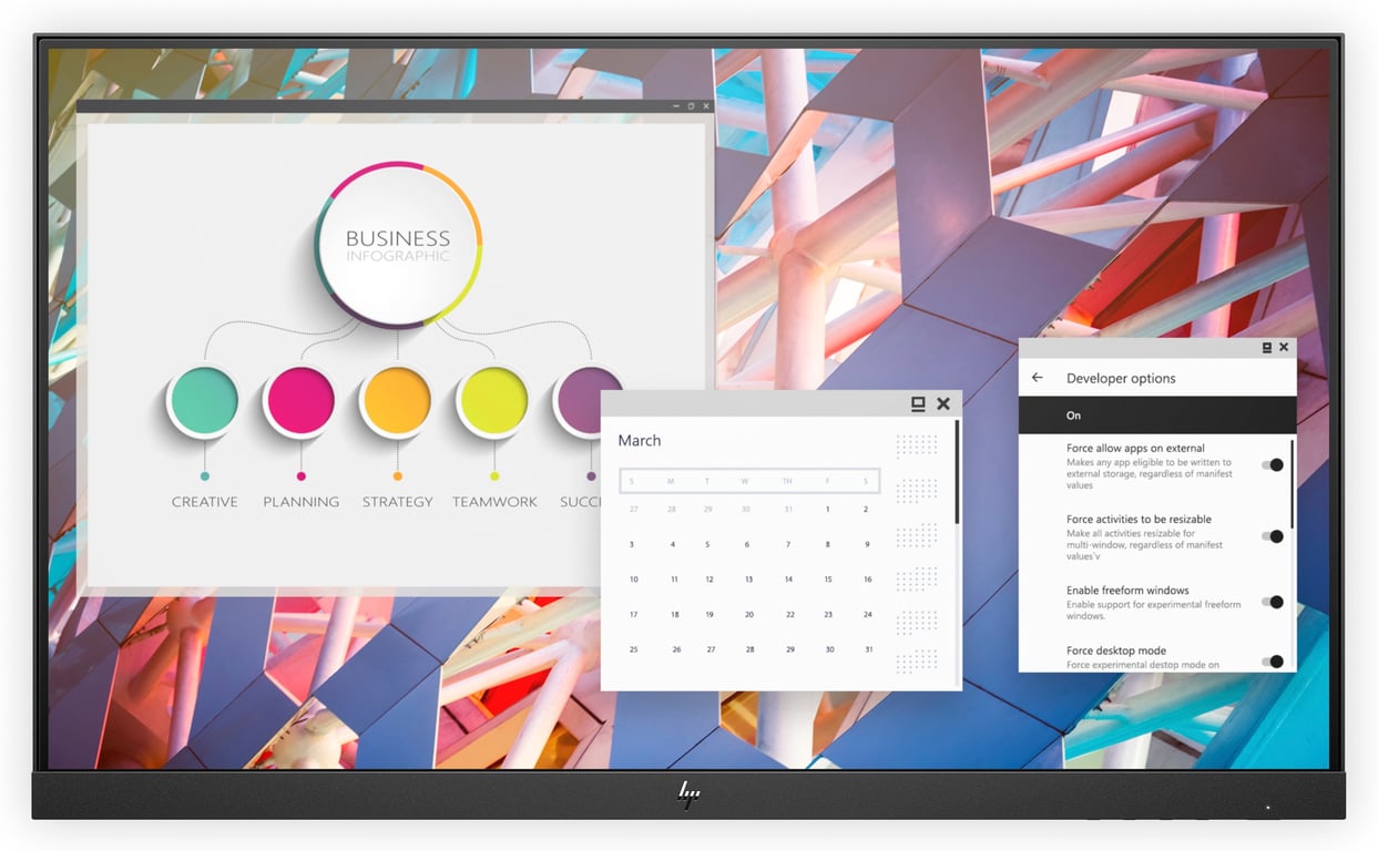 HP 23.8IN LCD 1920X1080 16:9 5MS - vue 1