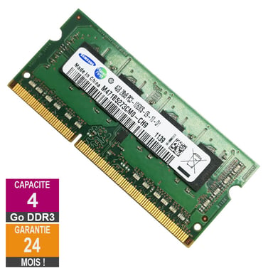 4Go RAM DDR3  M471B5273CM0-CH9 SO-DIMM PC3-10600S
