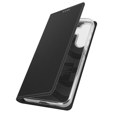Dux Ducis Funda para Samsung Galaxy A55 Solapa Portatarjetas y Soporte Video Negro