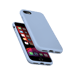Funda antichoque de gel de silicona suave para Apple iPhone 7/8/SE 2020/SE 2022, Azul lila