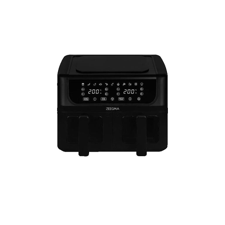 Friteuse sans huile ZEEGMA Knapper Dual 2 tiroirs 12 programmes