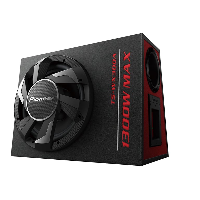 PIONEER TS WX300A boîtier de woofer Actif 30 cm avec amplificateur de Puissance