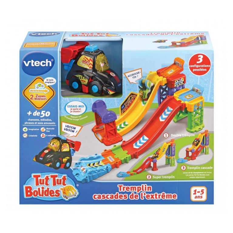 TUT TUT BOLIDES TREMPLIN CASCADES DE 'EXTRÊME +LUCAS ROI DU CHAMP - vue 4