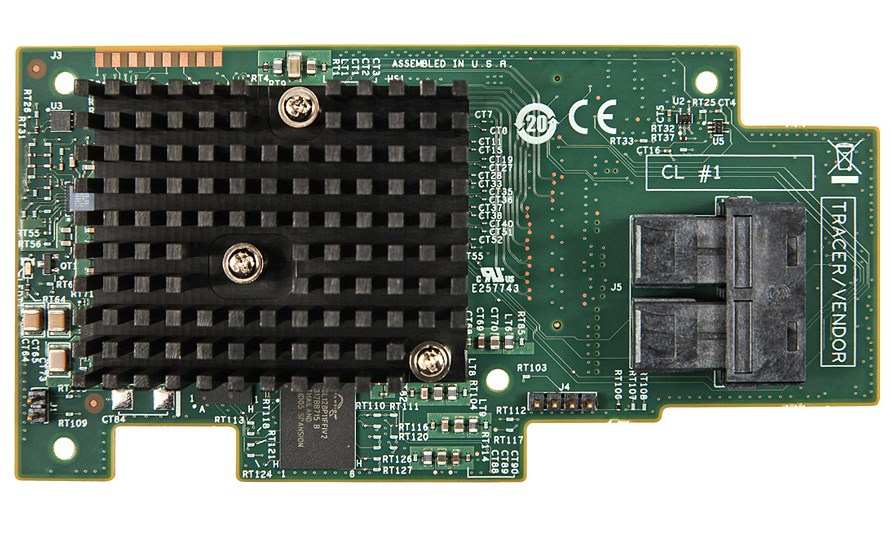 Intel RMS3CC080 contrôleur RAID PCI Express x8 3.0 12 Gbit/ Neuf