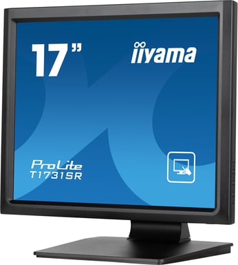 iiyama ProLite T1731SR-B1S pantalla para PC 43,2 cm (17'') 1280 x 1024 Pixeles SXGA LCD Pantalla táctil Negro