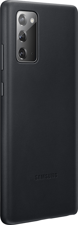 Coque en Cuir pour Samsung G Note 20 Noire Samsung
