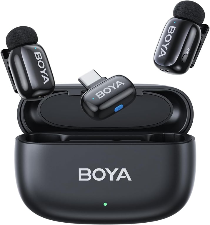 Boya Mini 14 – Micro sans fil 5g réduction de bruit USB C. Neuf