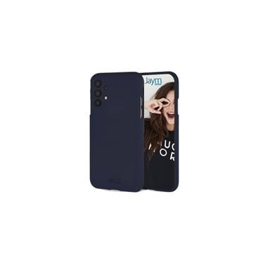 JAYM - Coque Silicone Soft Feeling Bleue pour Samsung Galaxy A32 5G – Finition Silicone – Toucher Ultra Doux