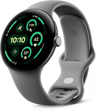 Pixel Watch 3 (Bluetooth) cassa da 45 mm con cinturino verde salvia