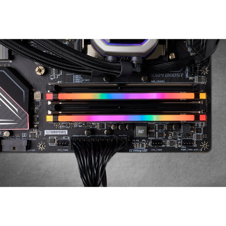 Corsair Vengeance RGB PRO Series 2x 8 Go DDR4 2666 MHz CL16 - vue 2
