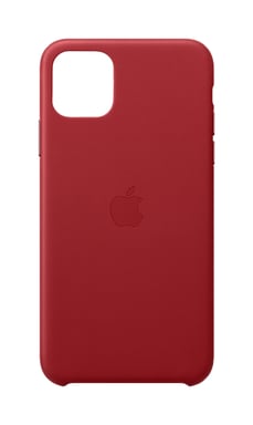 Custodia in pelle per Apple iPhone 11 Pro Max - Rosso