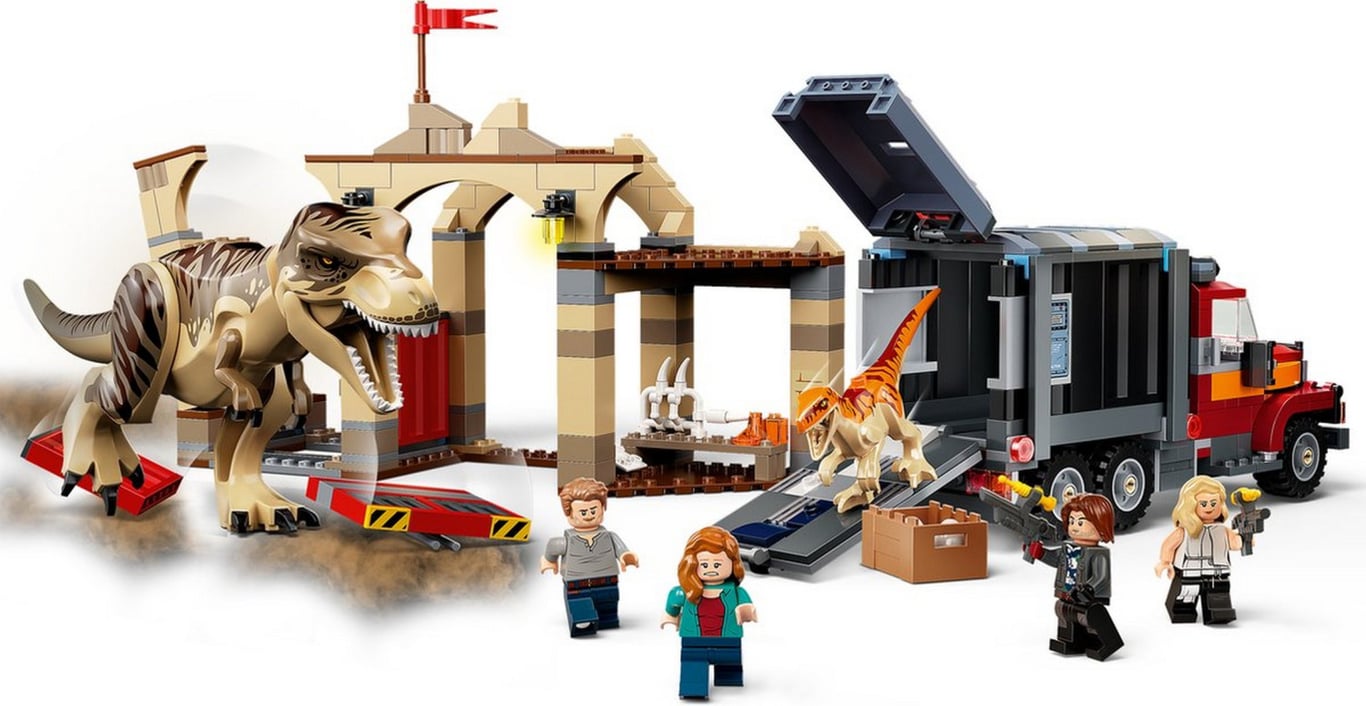 LEGO Jurassic World 76948 Embuscade Quetzalcoatlus - vue 3