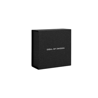 IDEAL OF SWEDEN Mini Bolsa para AirPods Any Generation Diseño Cosmo Serpiente con Cadena Blanco / Negro