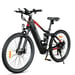 Samebike XD26-II Bicicleta eléctrica para adultos, 750 W, 26 pulgadas, suspensión total, batería de 48 V y 14 Ah