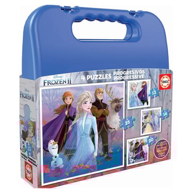 Disney Snow Queen 2 Estuche Puzzle Progresivo para Niños