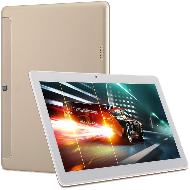 Tablette Multimédia Tactile 10' Android 6.0 4G Octa Core 32 Go Rom 2Go Ram Or Aluminium YONIS