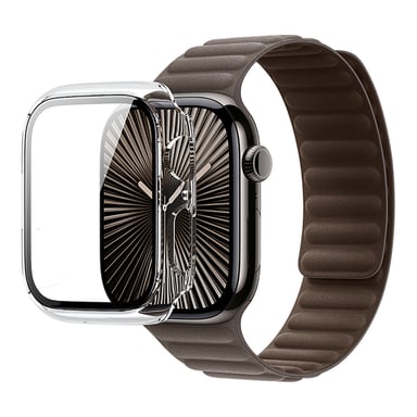 Force Case Estuche para Apple Watch 10 46mm Translúcido Reforzado Transparente