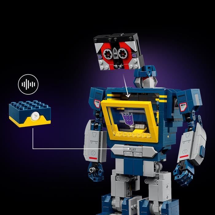 LEGO Icons 10358 Transformers : Soundwave - Neuf