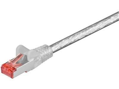 MicroConnect SSTP60025T câble de réseau Transparent 0,25 m Cat6 S/FTP (S-STP) Rond