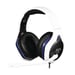 Cuffie Konix Hyperion PS5 con archetto cablato Nero, Blu, Bianco
