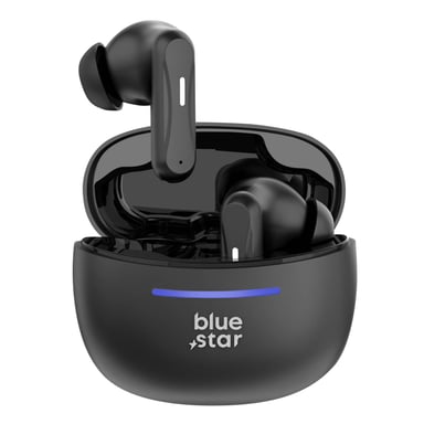 Écouteurs Bluetooth Intra-auriculaires Étanche IPX4 Autonomie 4.5H Noir