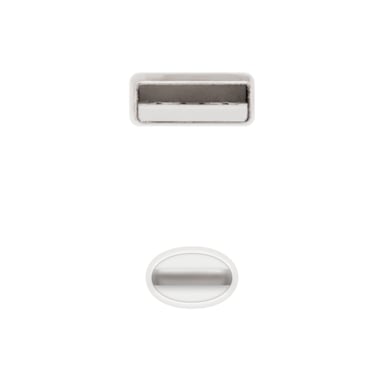 Nanocable 10.10.0401 câble Lightning 1 m Blanc