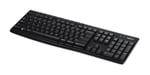 LOGITECH - Teclado inalámbrico K270 - Azerty - PC / Mac - Negro