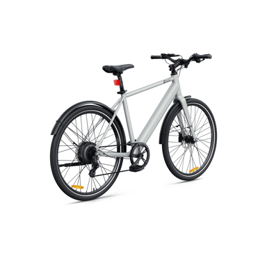 Bicicleta eléctrica DYU Stroll 1 de 250 W y 27 pulgadas para uso urbano con batería de 36 V y 9 Ah y freno de disco hidráulico doble
