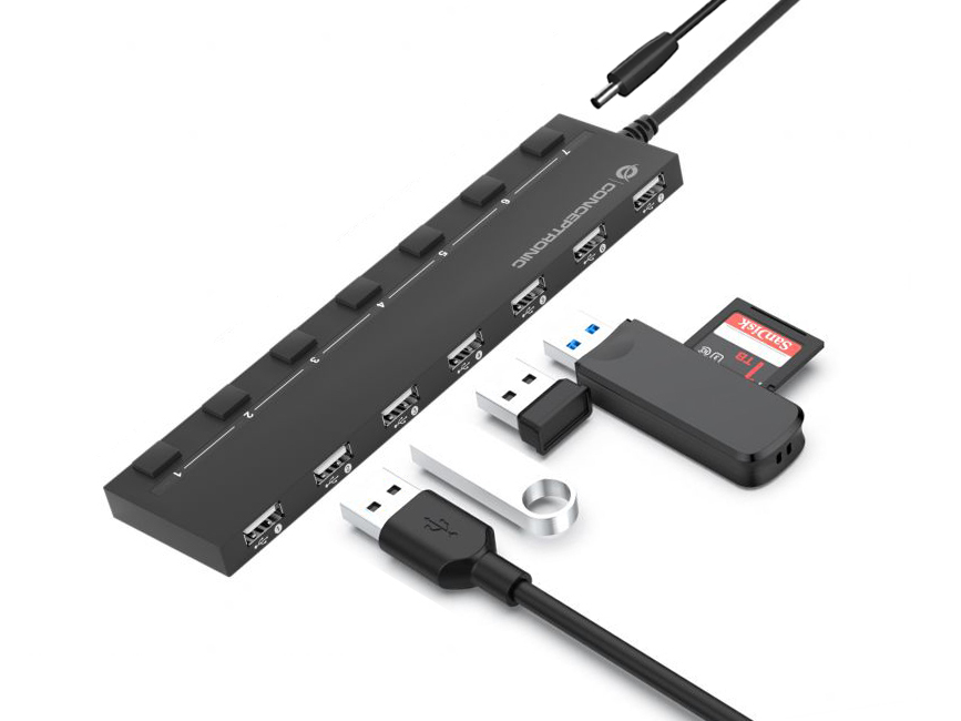 Conceptronic Travel 4 Ports USB Hub Neuf - vue 8