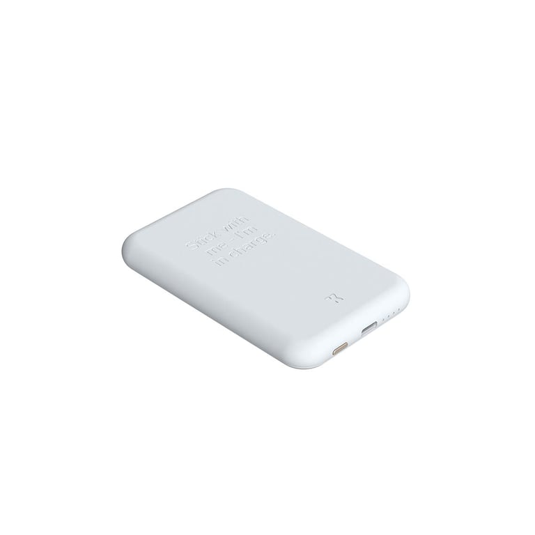 Power Bank avec chargeur sans fil Kreafunk 5000 mAh - vue 3