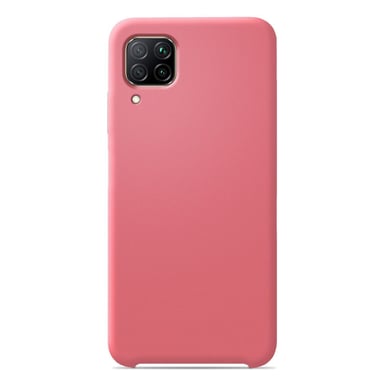 Coque silicone unie Soft Touch Rose compatible Huawei P40 Lite